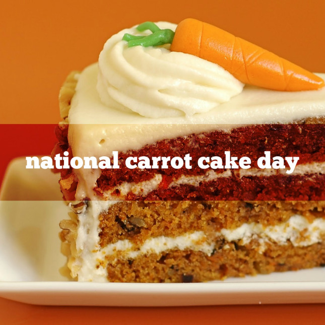 Today is National Carrot Cake Day!! Heilbrun Home Team